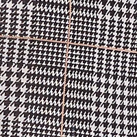 Plus Houndstooth Plaid High Waisted Dress Pants