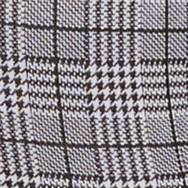 Plus Houndstooth High Waisted Dress Pants