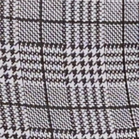 Plus Houndstooth High Waisted Dress Pants
