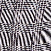 Plus High Waisted Plaid Skinny Dress Pants