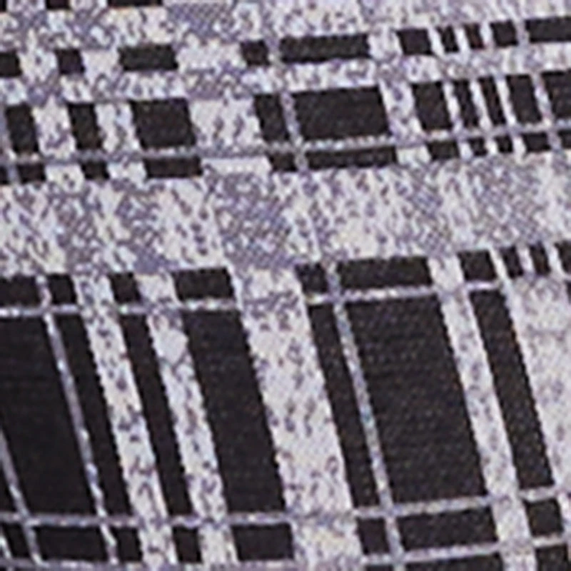 Plus High Waisted Plaid Skinny Pull On Pants