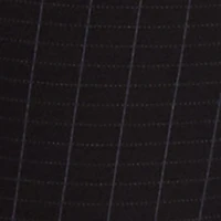 Plus High Waisted Windowpane Plaid Dress Pants