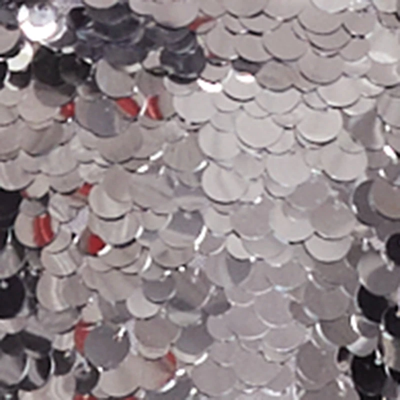 Plus High Waisted Sequin Mini Skirt