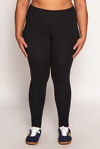Plus High Waist Leggings