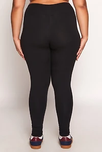 Plus High Waist Leggings