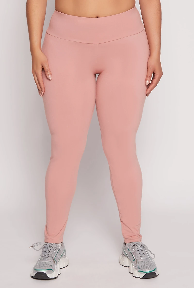 Plus High Waist Leggings