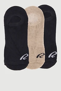 R Collection Cushion Sneaker Liner Socks 3 Pack
