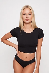 R Collection Seamless Laser Hipster Panty