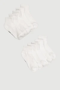 Performance Quarter Socks 10 Pack Size 4-10