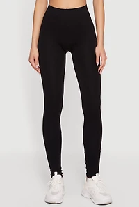 High Waisted Basic Leggings