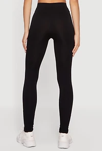 High Waisted Basic Leggings