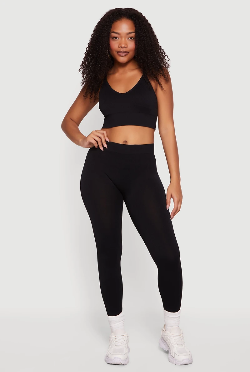 Seamless Full-Length Leggings