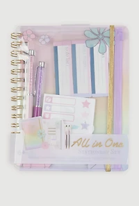 Positivity Is Magnetic Ombre Graphic Stationary Set