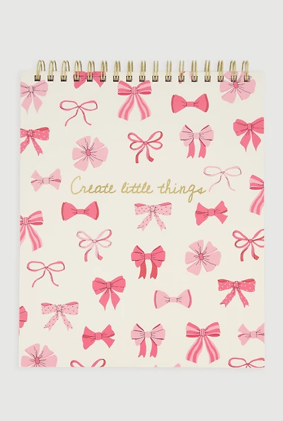 Create Little Things Spiral Sketchbook