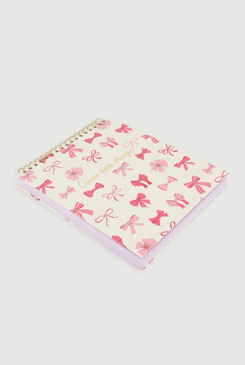 Create Little Things Spiral Sketchbook