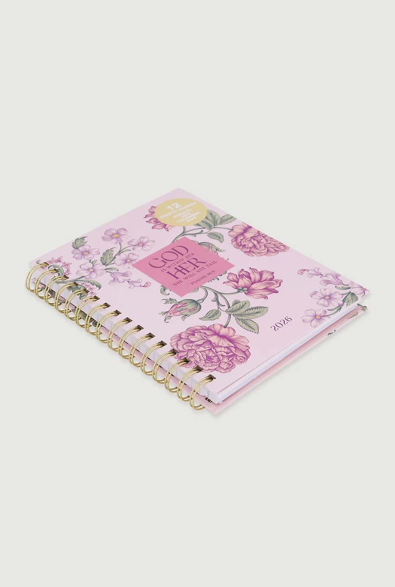 God Is Within Her She Will Not Fail 2026 Daily Planner