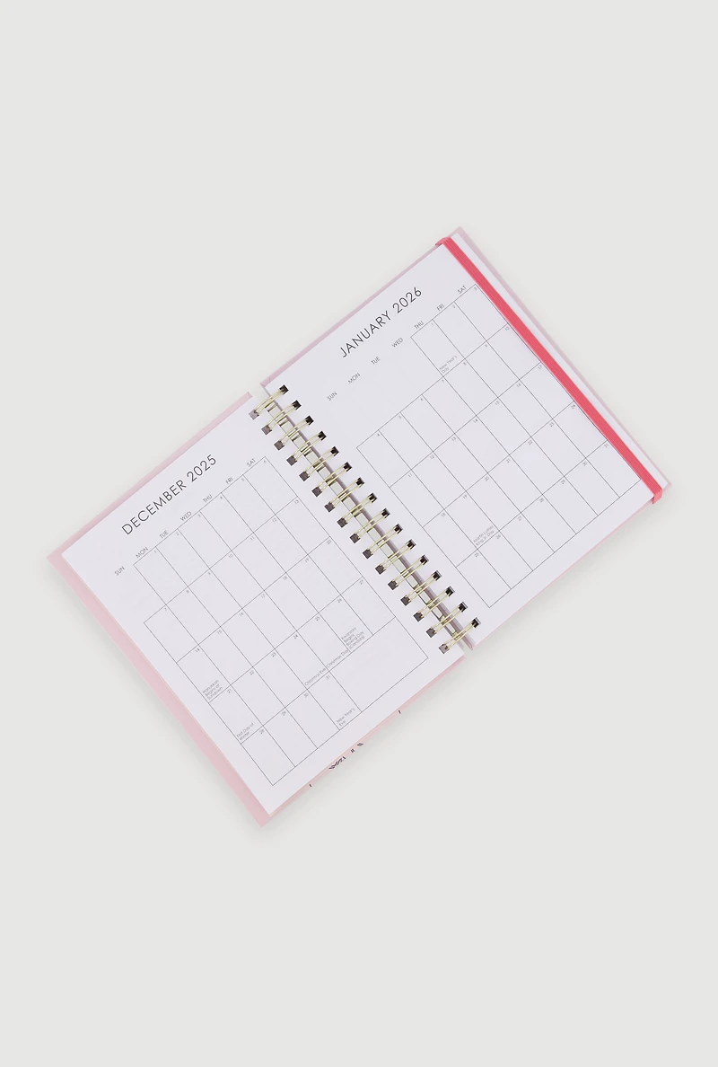 With God All Things Are Possible Floral Planner Set