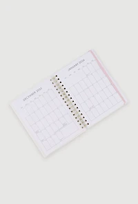 Strong Brave Bold Bow Graphic Monthly Planner Set