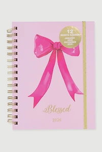 Blessed Bow Graphic 2026 Daily Planner