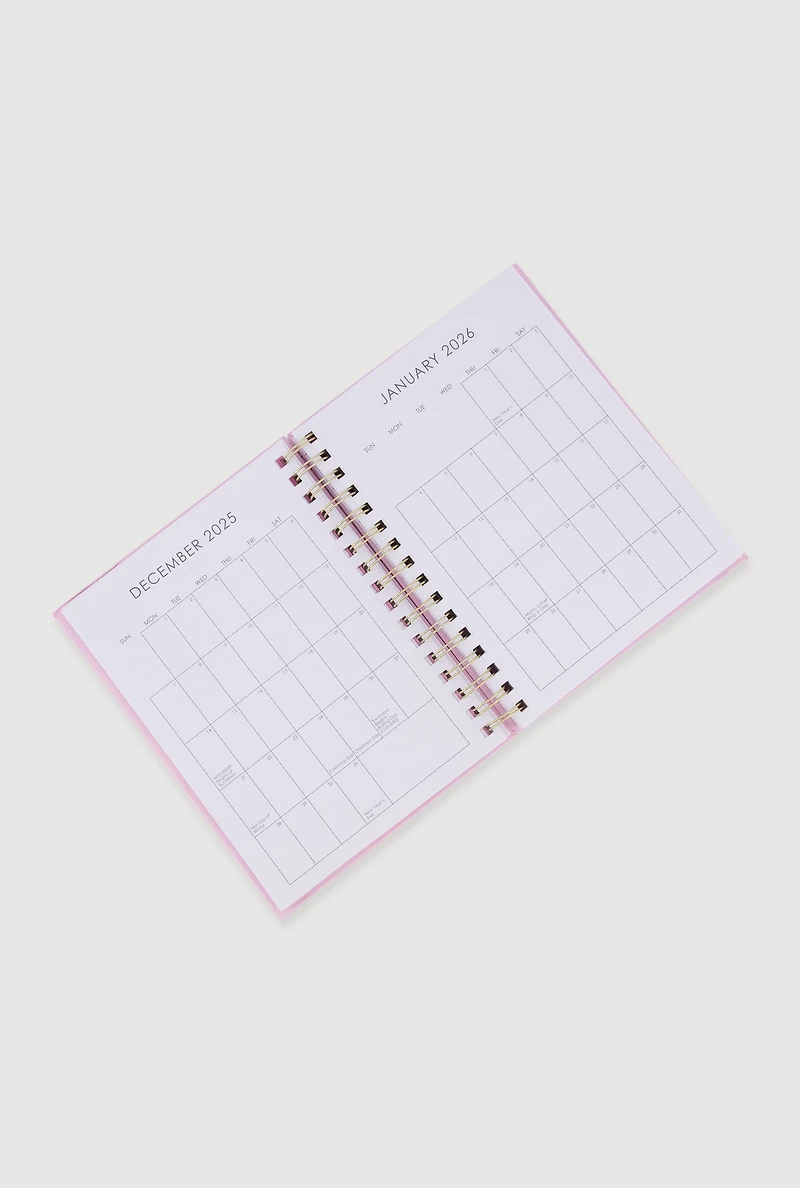 Blessed Bow Graphic 2026 Daily Planner