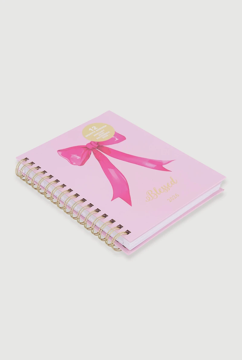 Blessed Bow Graphic 2026 Daily Planner