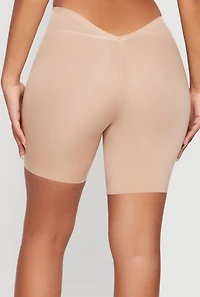 High Waisted V Back Shapewear Shorts