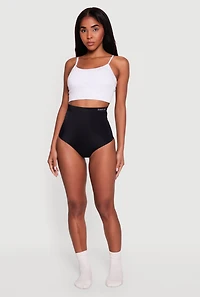 Bebe High Waisted Shapewear Thong Panty
