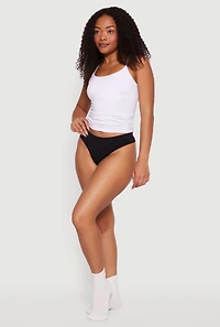 Seamless Mid Rise Thong