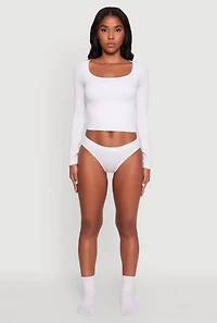 Comfortable Fit Seamless Bikini Panty