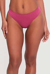 Seamless Basic Thong Panty