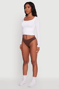 Stylish Seamless Thong Panty