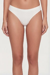 Laser Cut Thong Panty