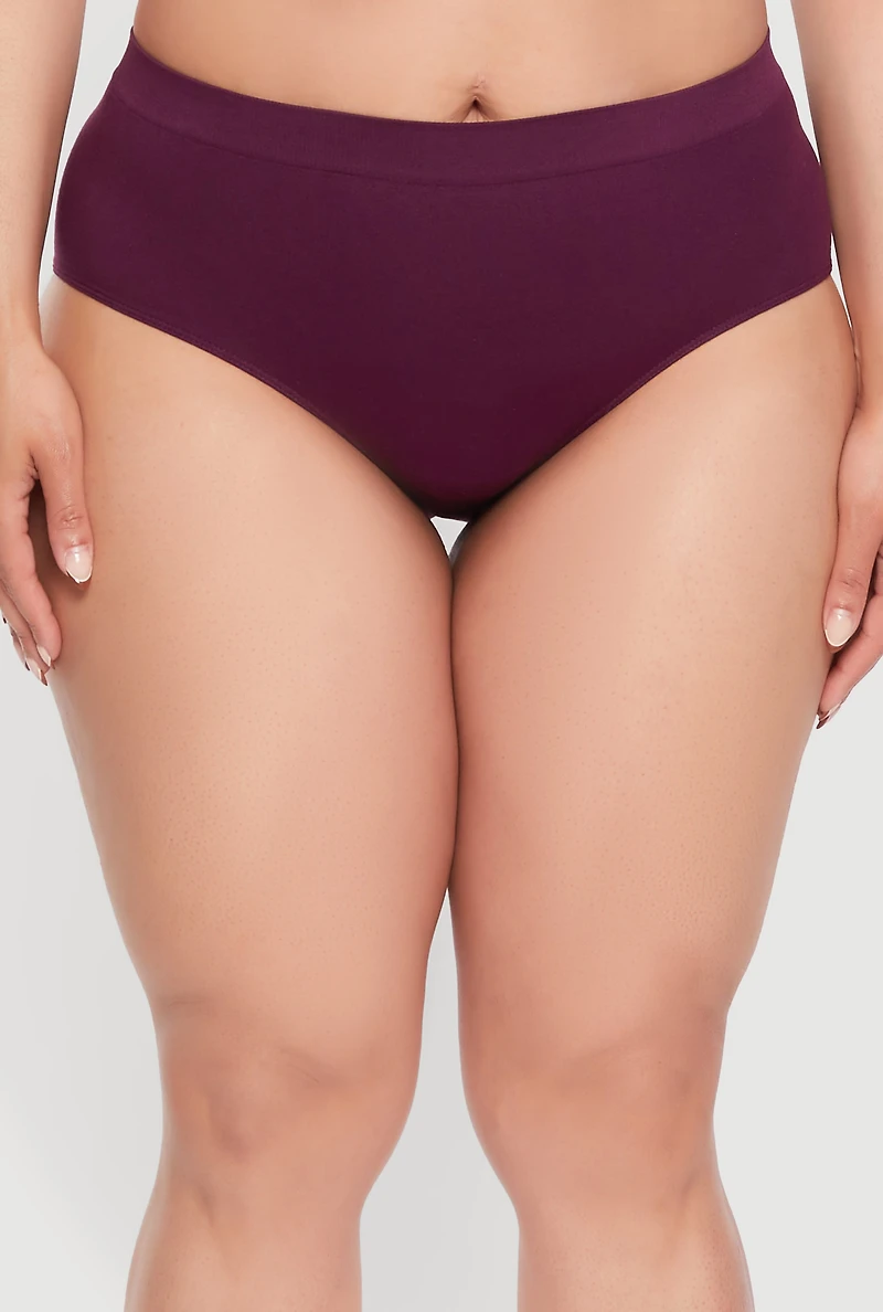 Plus Seamless Bikini Panty
