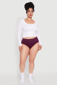 Plus Seamless Bikini Panty