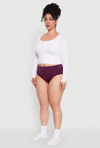 Plus Seamless Bikini Panty