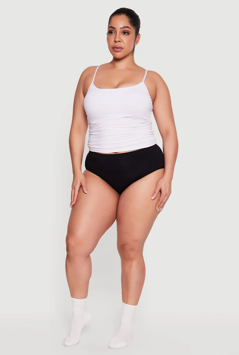 Plus Seamless Bikini Underwear