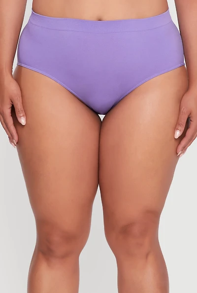 Plus Seamless Hipster Panty