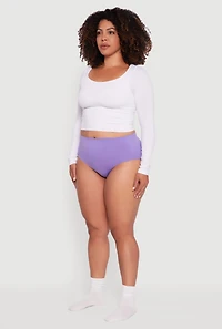 Plus Seamless Hipster Panty