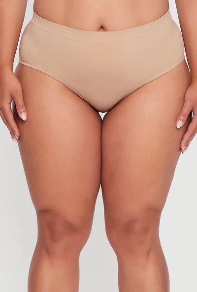 Plus Seamless Hipster Panty