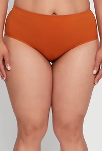 Plus Seamless High Waist Hipster Panty