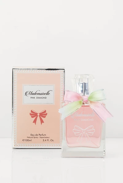 Womens Mademoiselle Pink Diamond Perfume, Pink
