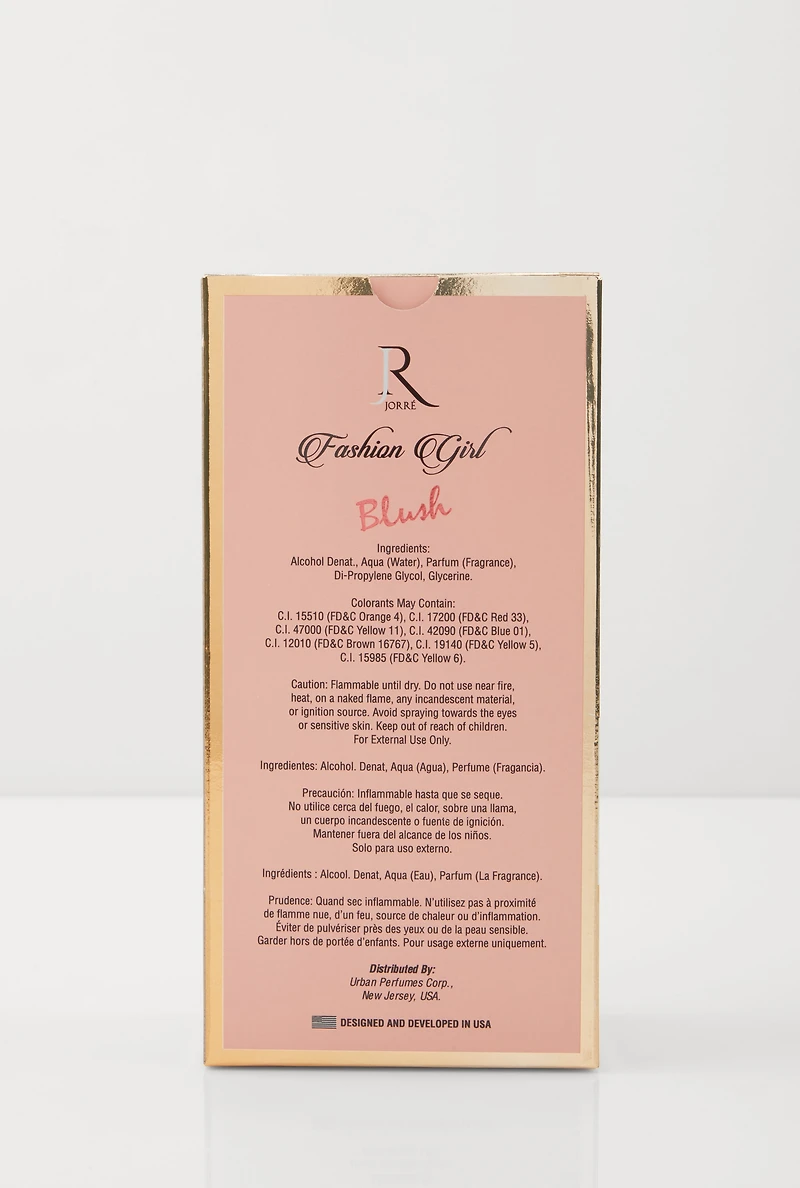 Womens Fashion Girl Blush Perfume, Pink