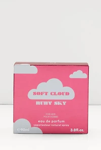 Womens Soft Cloud Ruby Sky Perfume, Pink