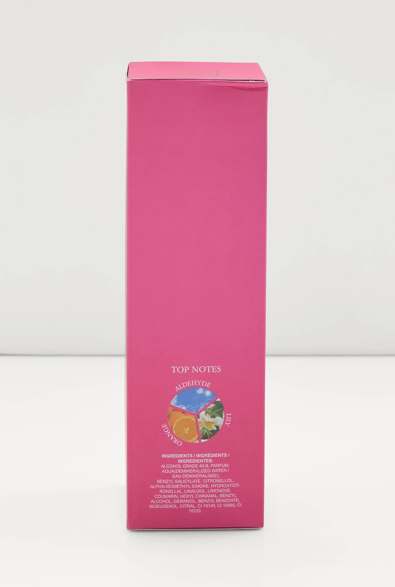 Womens Pink Diamond Perfume, Orange