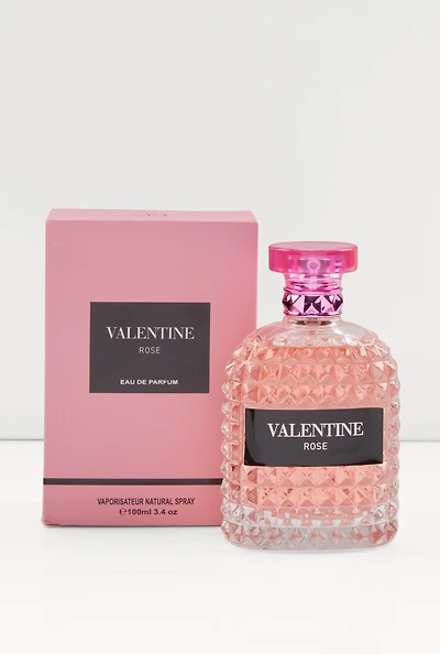 Womens Valentine Rose Perfume, Pink