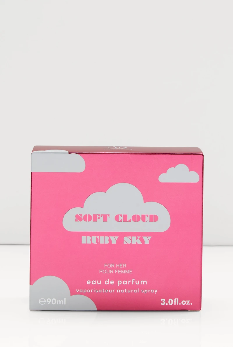 Womens Soft Cloud Ruby Sky For Her Perfume, Pink