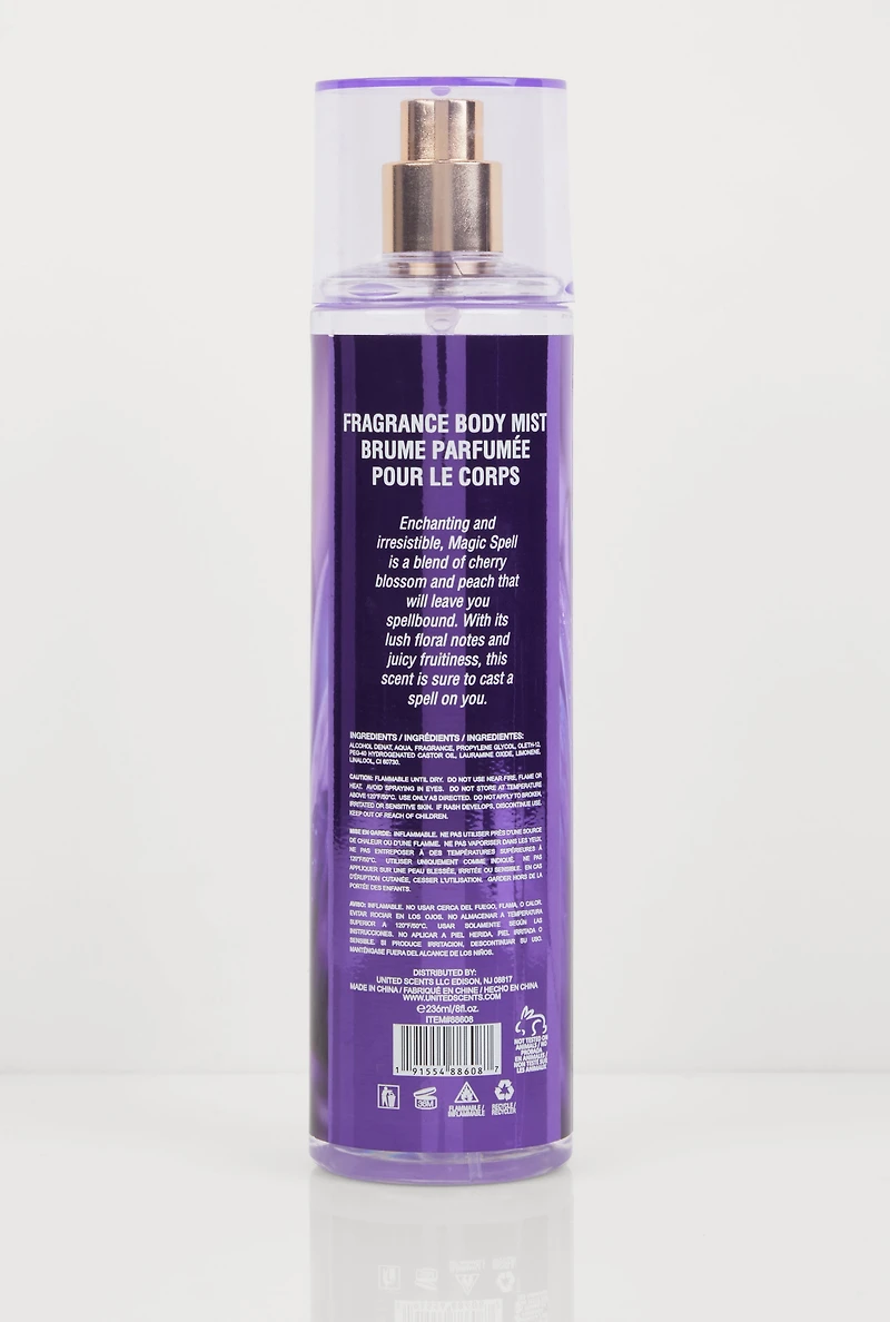 Womens Magic Spell Body Mist, Purple