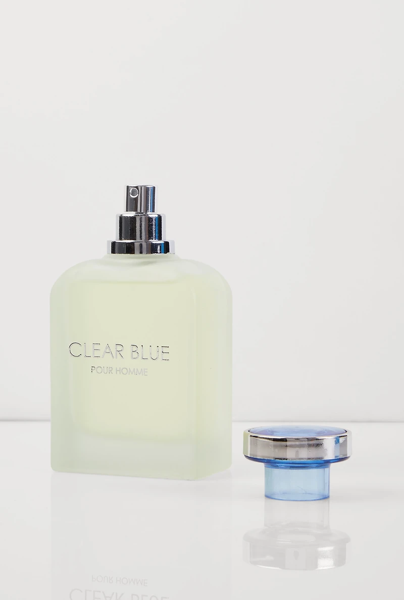 Mens Clear Blue Cologne