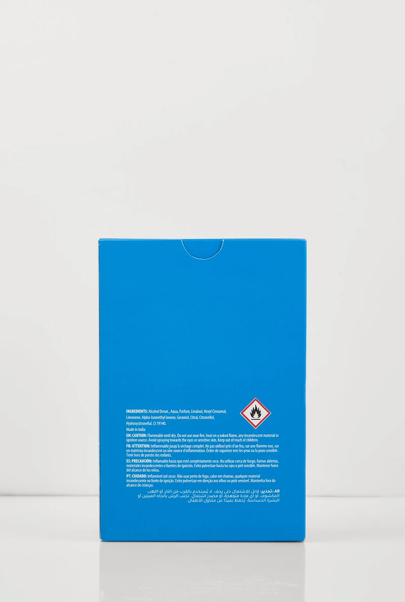 Mens Clear Blue Cologne