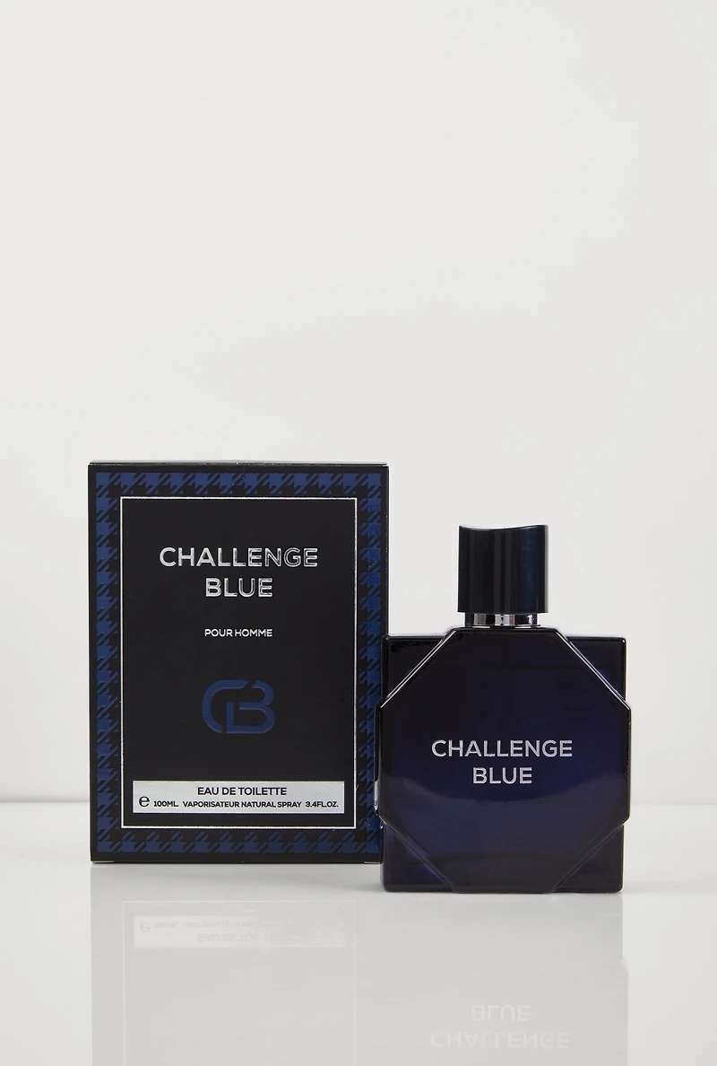 Mens Challenge Blue Cologne